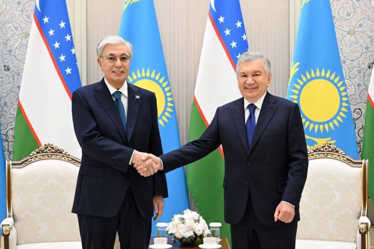 A meeting between Presidents of Uzbekistan and Kazakhstan held